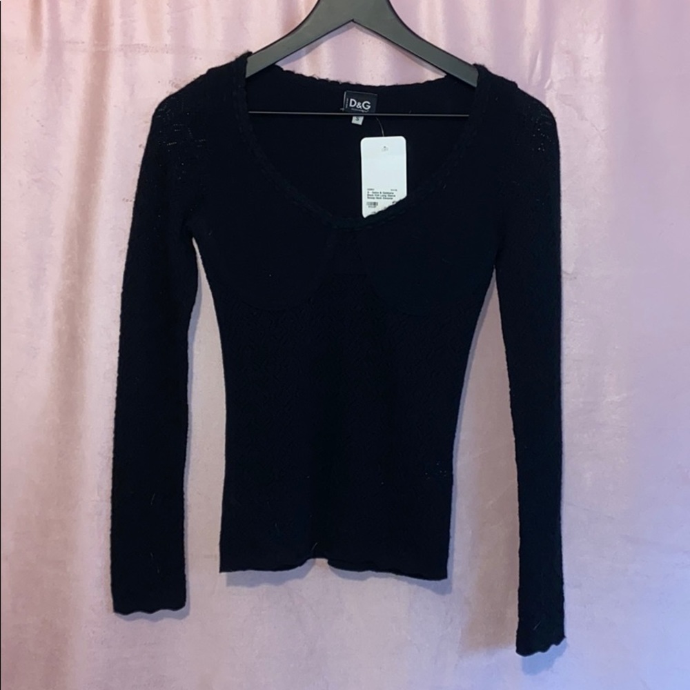 DOLCE AND GABANA KNIT SWEATER